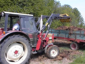 Ausbringung Mist